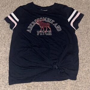Abercrombie kids tops dark blue size 7/8